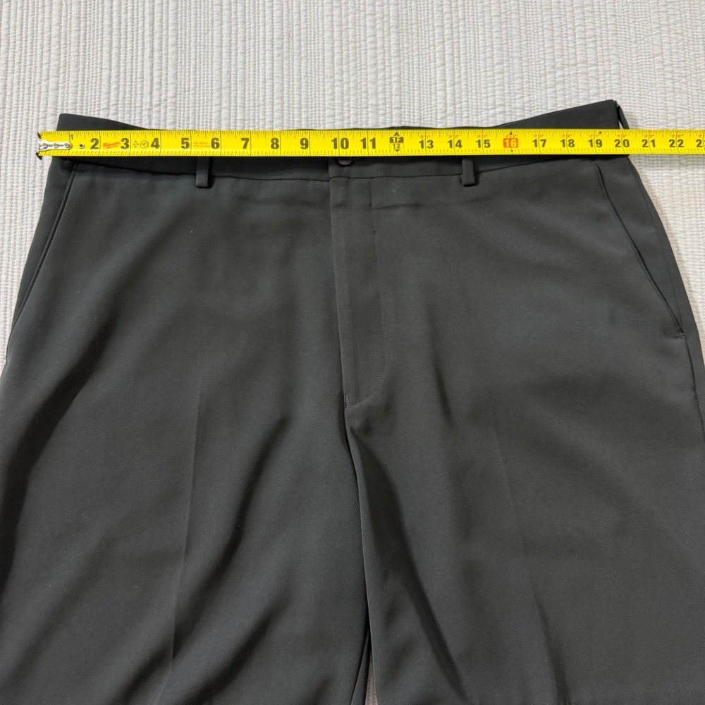 Alan Flusser Golf Mens Size 40 Black Polyester Flat Front Performance Shorts - Picture 3 of 14